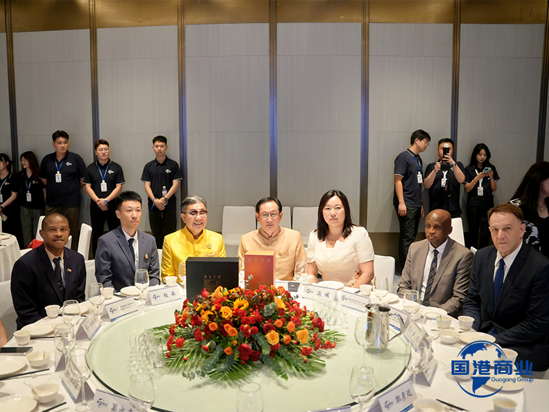 Shandong Guogang Warmly Welcomes Thai Prince, Signing New Chapter of Sino-Thai Cooperation at Economic and Trade Banquet
