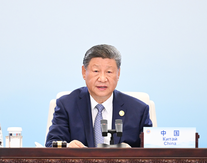 9月1日上午,上海合作组织成员国元首理事会第二十五次会议在天津梅江会展中心举行。中国国家主席习近平主持会议并发表题为《牢记初心使命 开创美好未来》的重要讲话 9月1日上午,上海合作组织成员国元首理事会第二十五次会议在天津梅江会展中心举行。中国国家主席习近平主持会议并发表题为《牢记初心使命 开创美好未来》的重要讲话